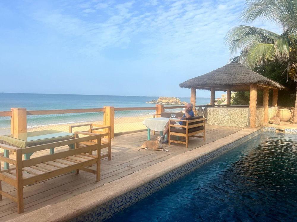 B&B Pieds Dans L'Eau Popenguine المظهر الخارجي الصورة